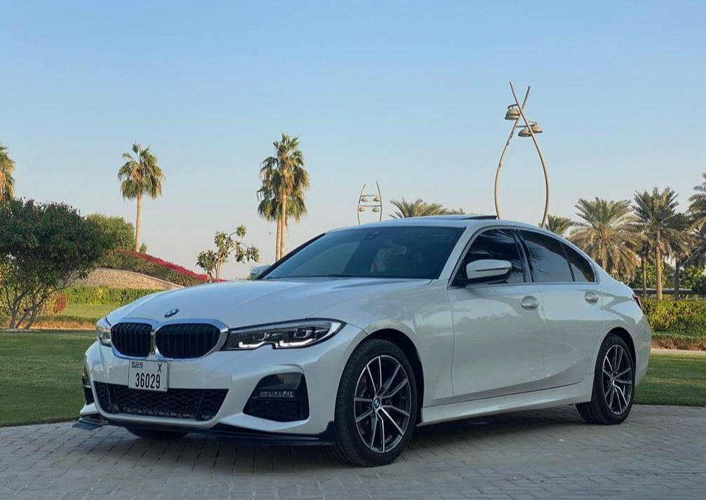 Bmw 330I White 2020 or alternative - California Luxury Car Rental LLC