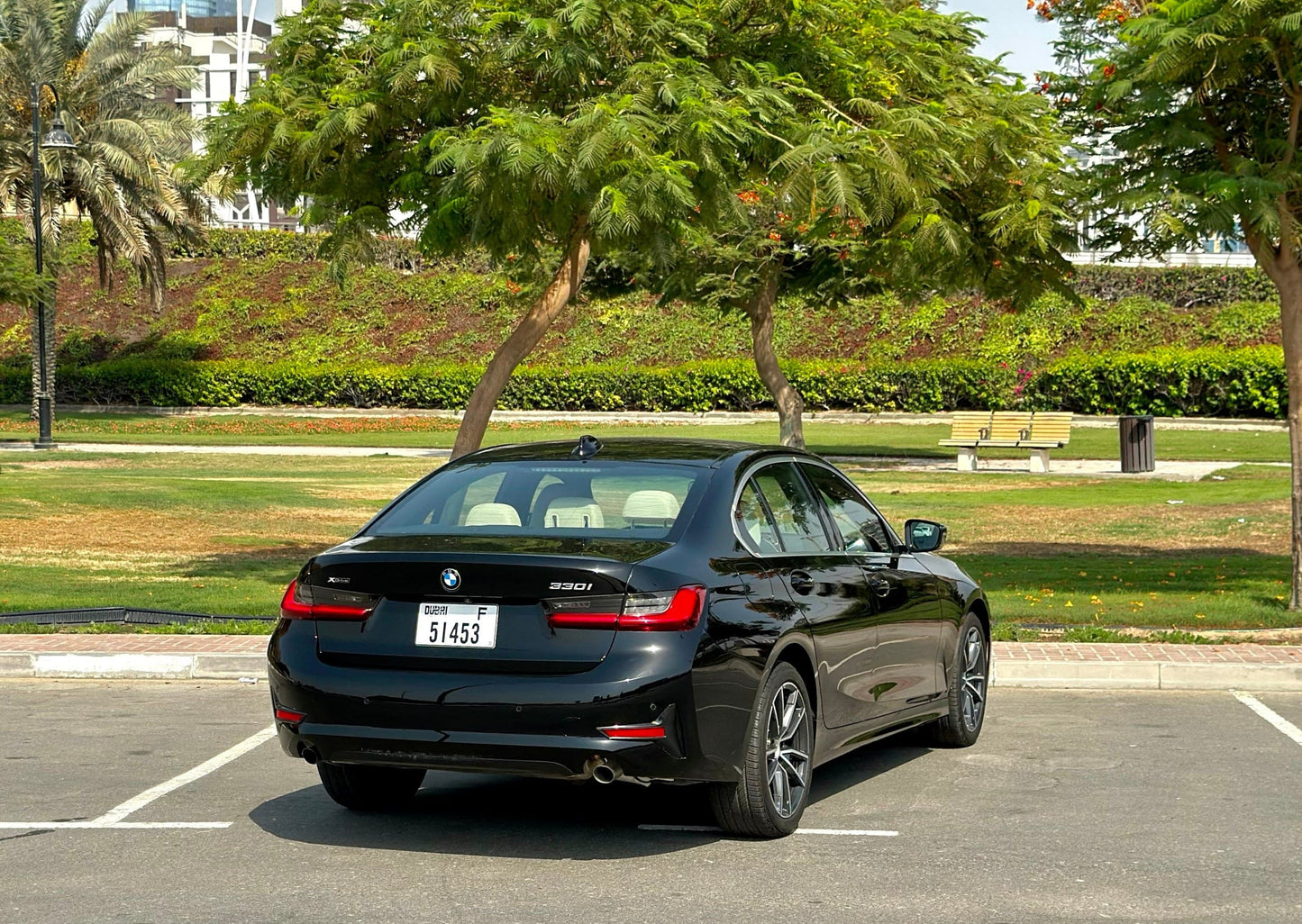 Bmw 330I Black 2021 or alternative - California Luxury Car Rental LLC